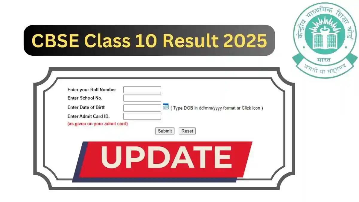 🎉 CBSE 10th Result 2025 OUT TODAY – LIVE Updates, How to Check, PDF Download, Topper List & More!