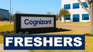 Cognizant Recruitment 2025: Freshers Hiring