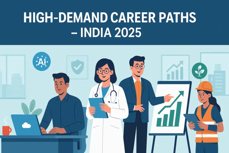 High-Demand Career Paths in India 2025