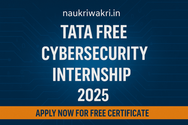 Tata Free Cybersecurity Internship 2025