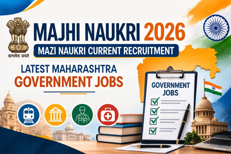 Majhi Naukri 2026 | Majhi Naukri 2026 Current Recruitment | Latest Maharashtra Government Jobs
