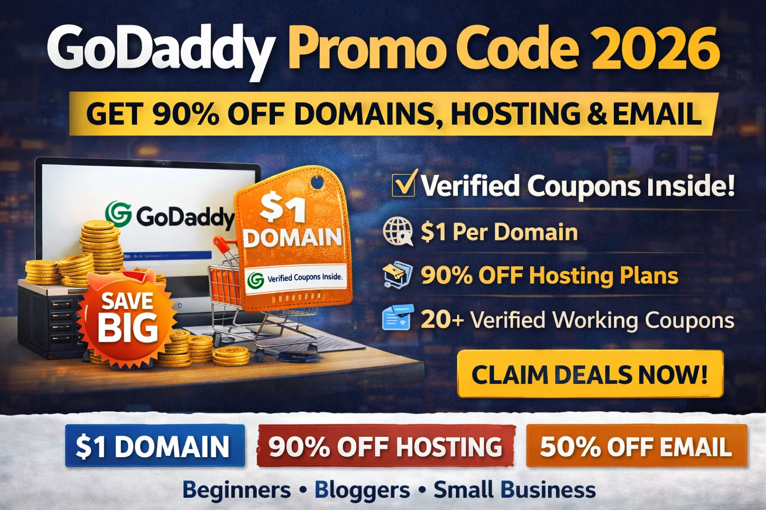 GoDaddy Promo Code 2026