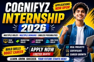 Cognifyz IT Solutions Internship 2026
