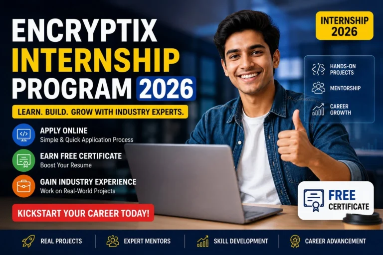 Encryptix Internship Program 2026