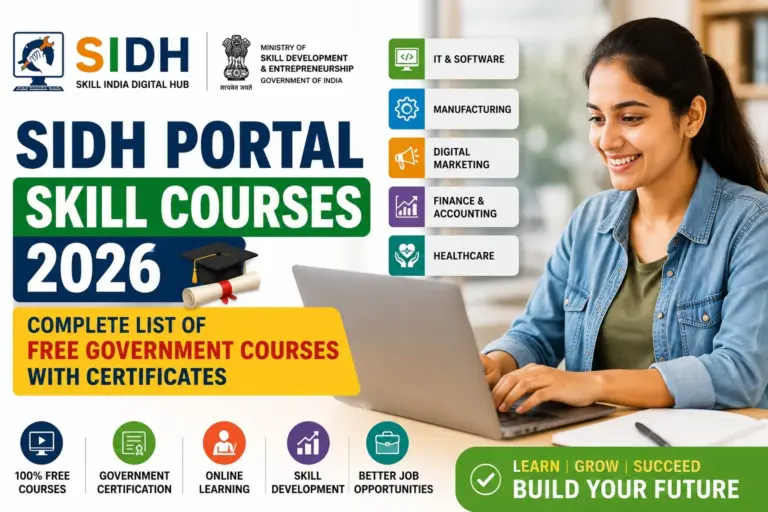 SIDH Portal Skill Courses