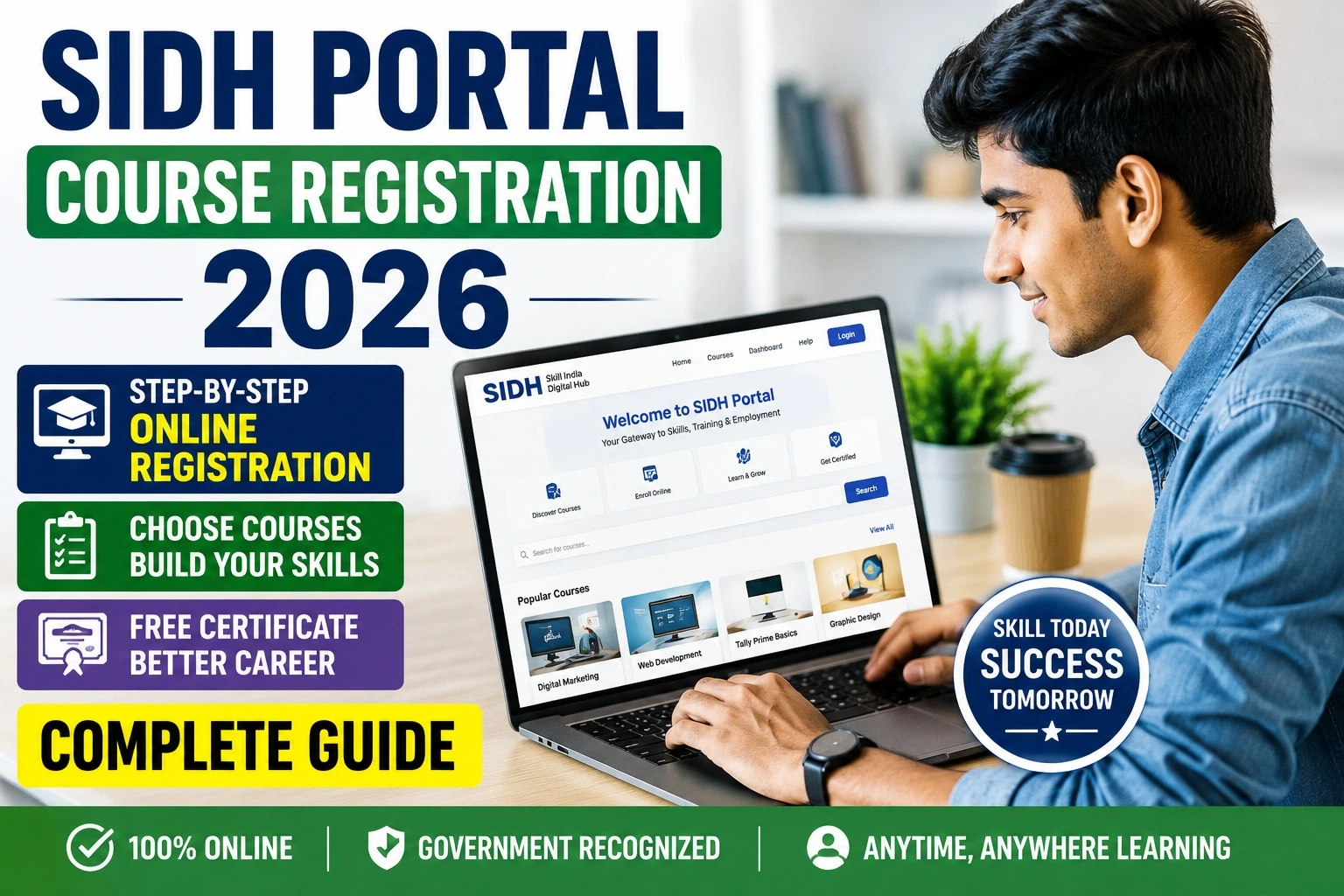 SIDH Portal Course Registration 2026