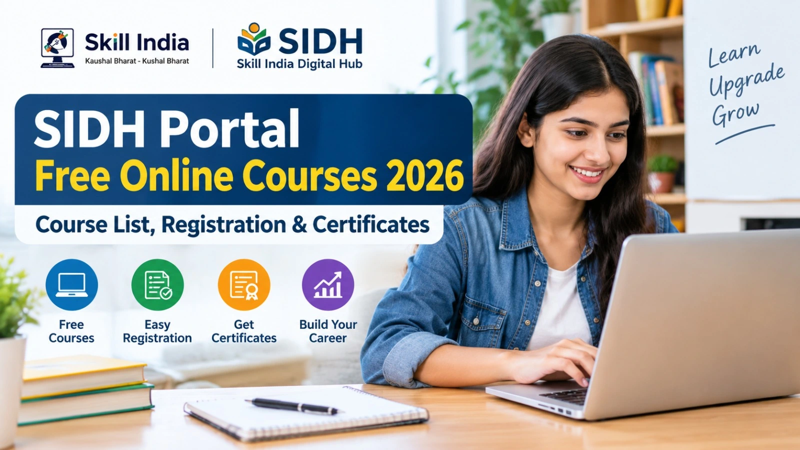 SIDH Portal Free Online Courses 2026